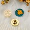 3D Embossed Bee Wax Seal Stamp - Brass Head with Wooden Handle, Making Wax Seals for Wedding Invitation/Envelop/Gift Wrapping